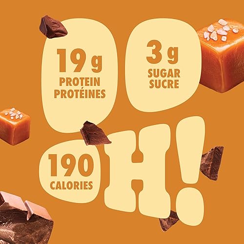 Miniatura 4 de Pure Protein,Gluten Free, Snack Bars, Chocolate Salted Caramel, 50g/1.8oz., 6ct, {Imported from Canada}