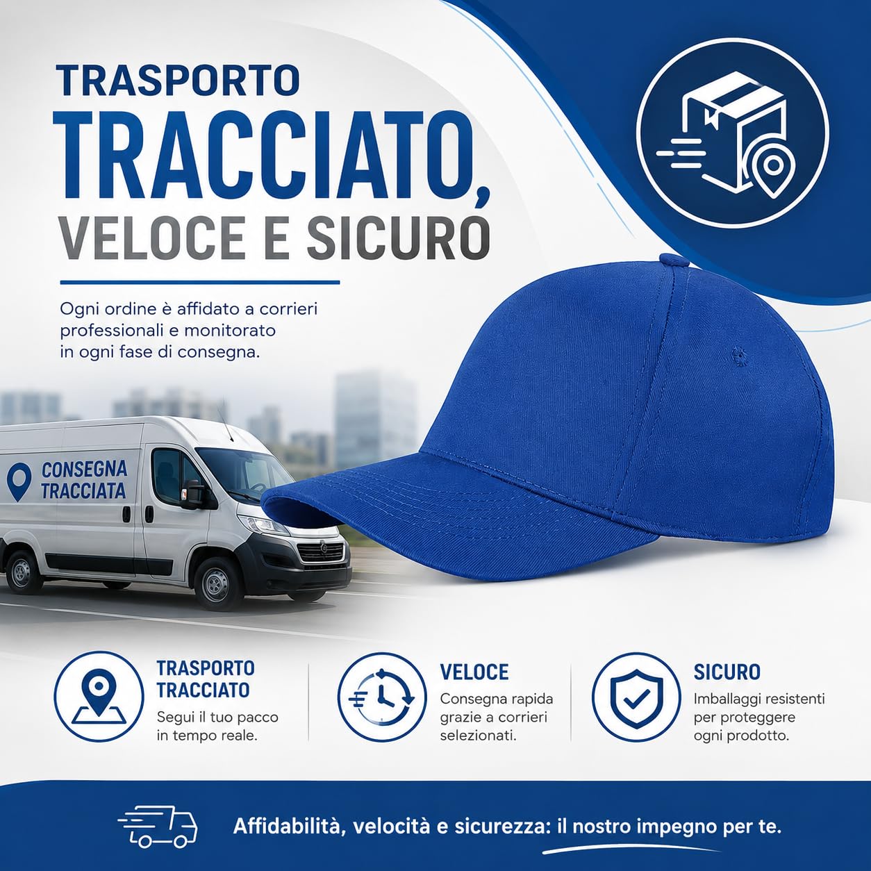 Stock da 10 Cappellini Personalizzati con Logo Gadget Personalizzabili Promozionali con Stampa per Eventi, Gite, Fiere, Aziendali Berretti Pubblicitari da Uomo e Donna Stampati con Visiera