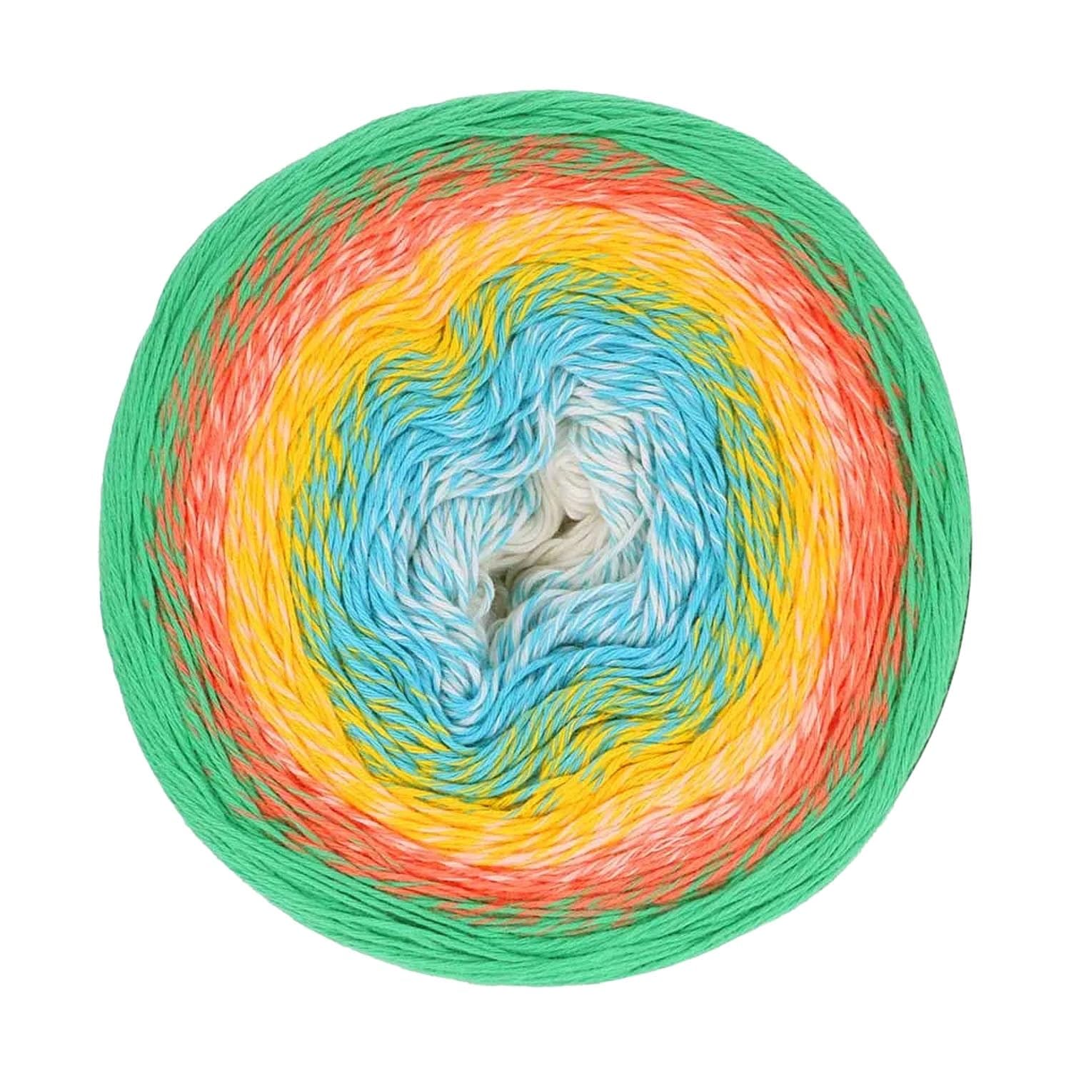 Scheepjes Cotton Whirl (1000m) Fingering Weight Yarn - Soft and Breathable, for Knitters and Crocheters 718 Dreamland, 1 x 226g