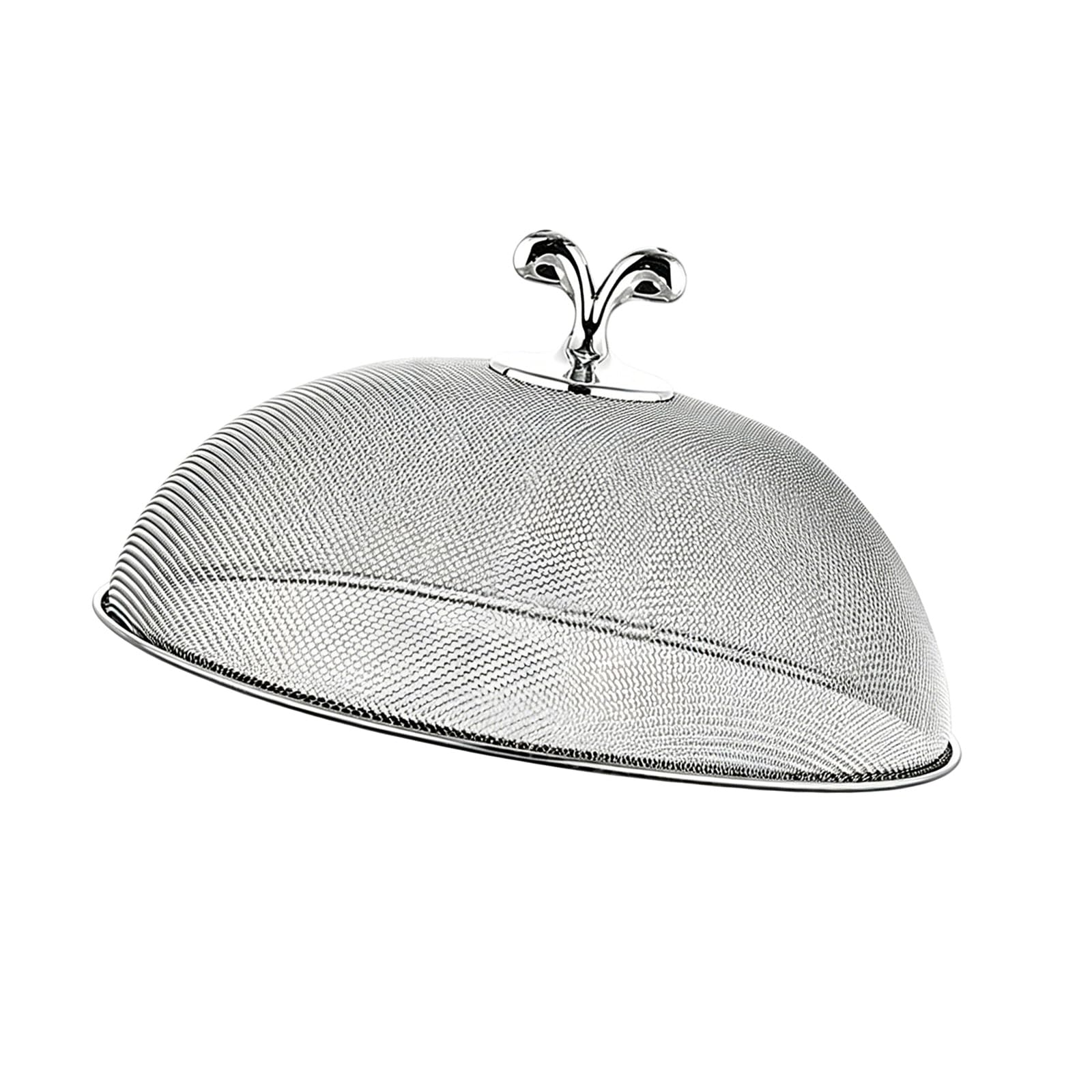 our fave Multipurpose Rustproof Steel Plate Cover with Handle Metal Meshes Dome Food Tent Protector for Table, BBQ, Picnics, Party Rustproof Steel Food Cover