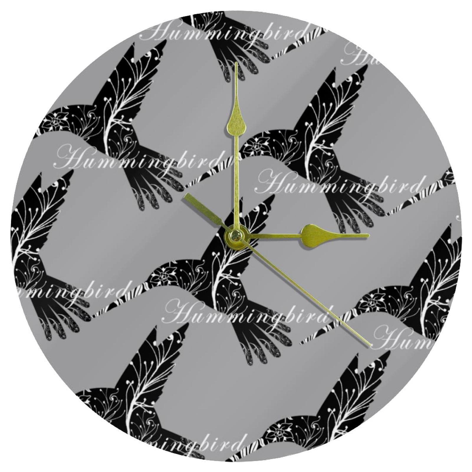 Horloge murale décoration maison motif animal idée cadeau originale