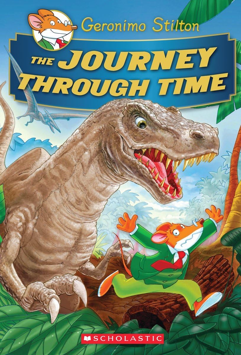 The Journey Through Time by Geronimo Stilton - Hardcover
