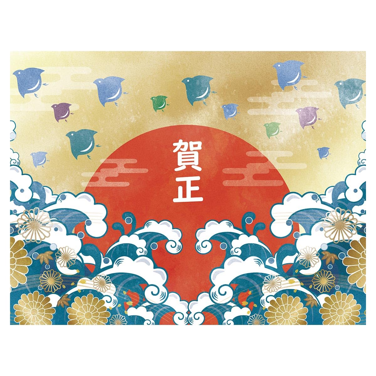 Amazon.co.jp: next.design タペストリー 正月 謹賀新年 賀正 富士山