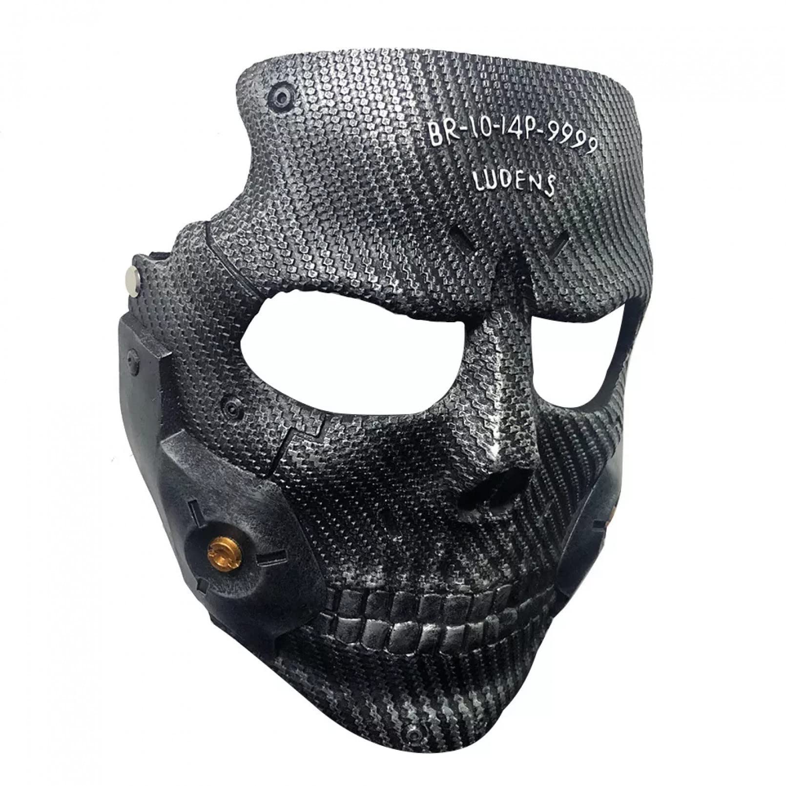 BAJIE Maschera Halloween Maschera Cosplay Resina Puntelli Halloween Copricapo