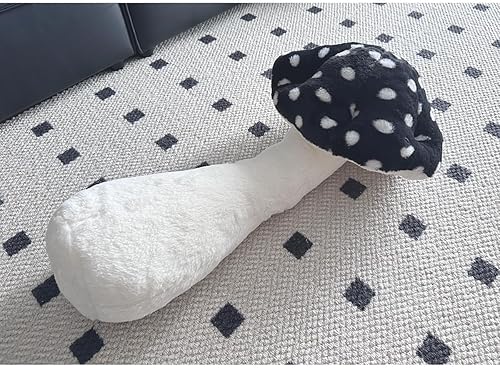 Miniatura 2 de Hofun4U Almohada de felpa con forma de hongo de 51 pulgadas, almohada larga con forma de hongo, almohada corporal de felpa de hongo, regalos de