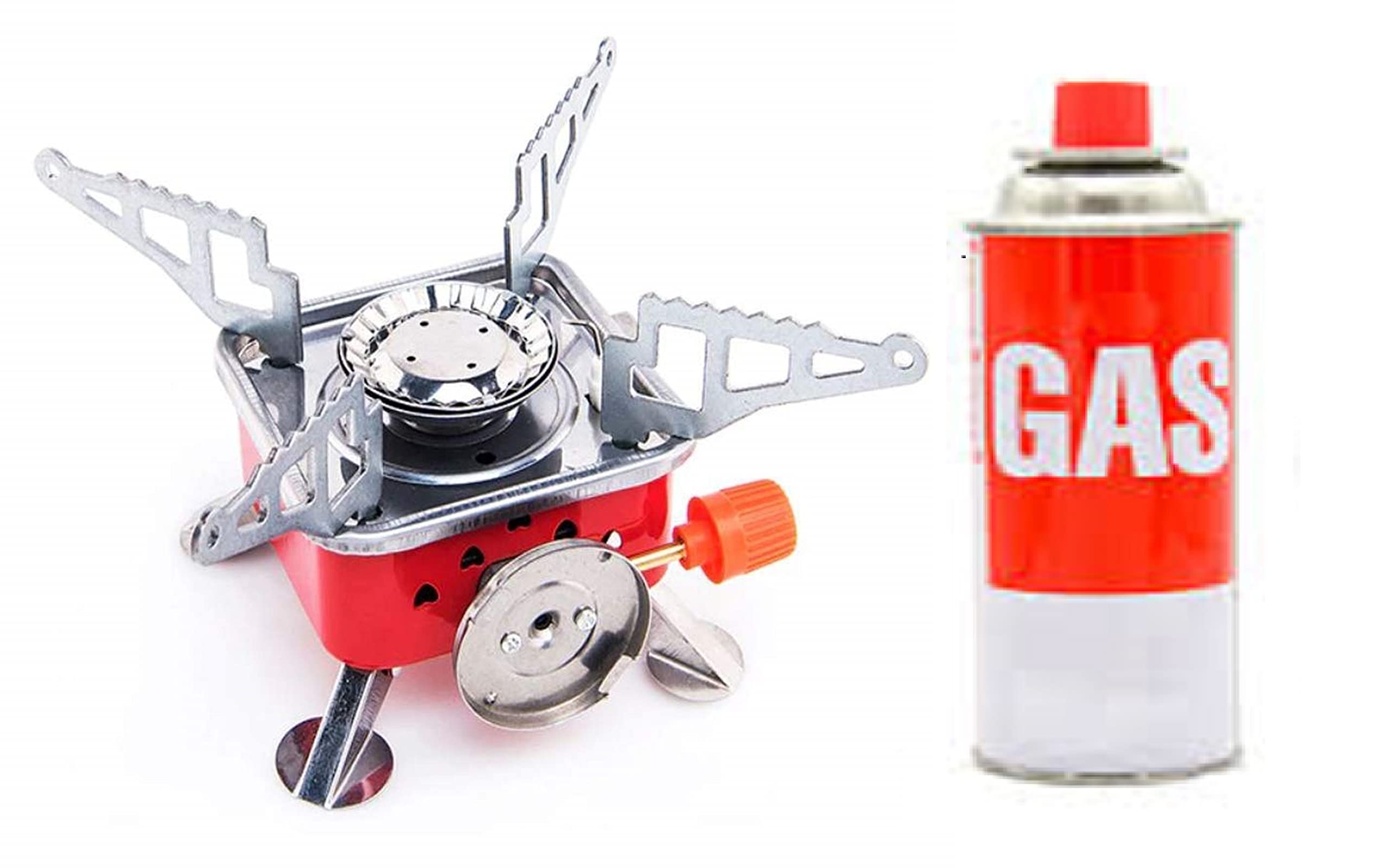 NH WORLD Combo of Ultra Light Portable Camping Stainless Steel Stove with Butane Gas Can Stainless Steel Automatic Gas Stove (Stove + 1 Gas Can) (B09TTRVFJN) Amazon Price History, Amazon Price Tracker