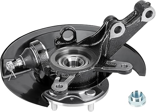 Conjunto de cubo de cojinete de rueda y nudillo de dirección delantero derecho para Honda Civic 1.7L 2003-2005 2003 2004 2005 Reemplazo para 698494