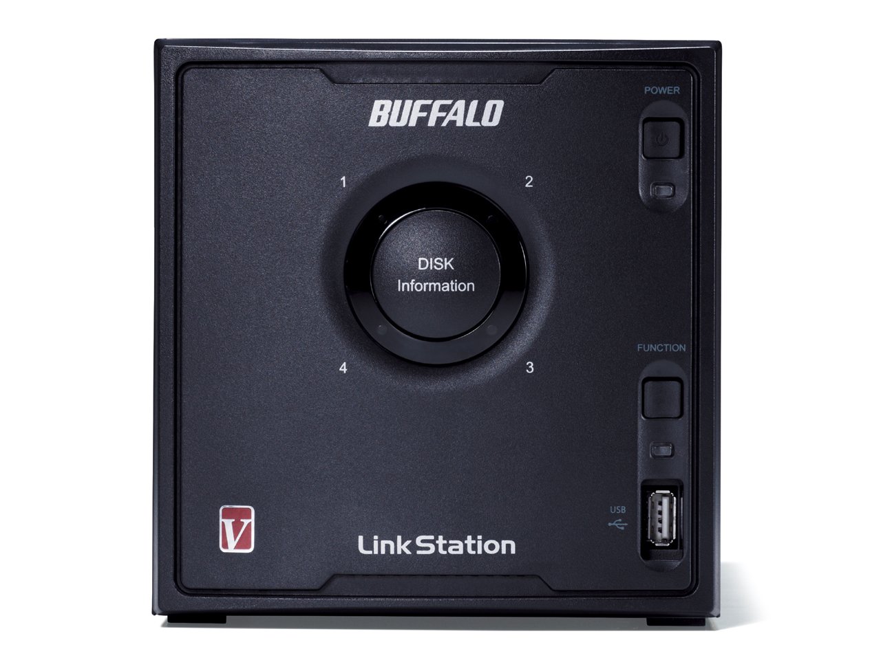 Buffalo - 8TB HDD（NAS）LS-WV8.0TL/R1J LS-WV8.0TL/R1J : ネットワーク対応HDD(NAS) : LinkStation