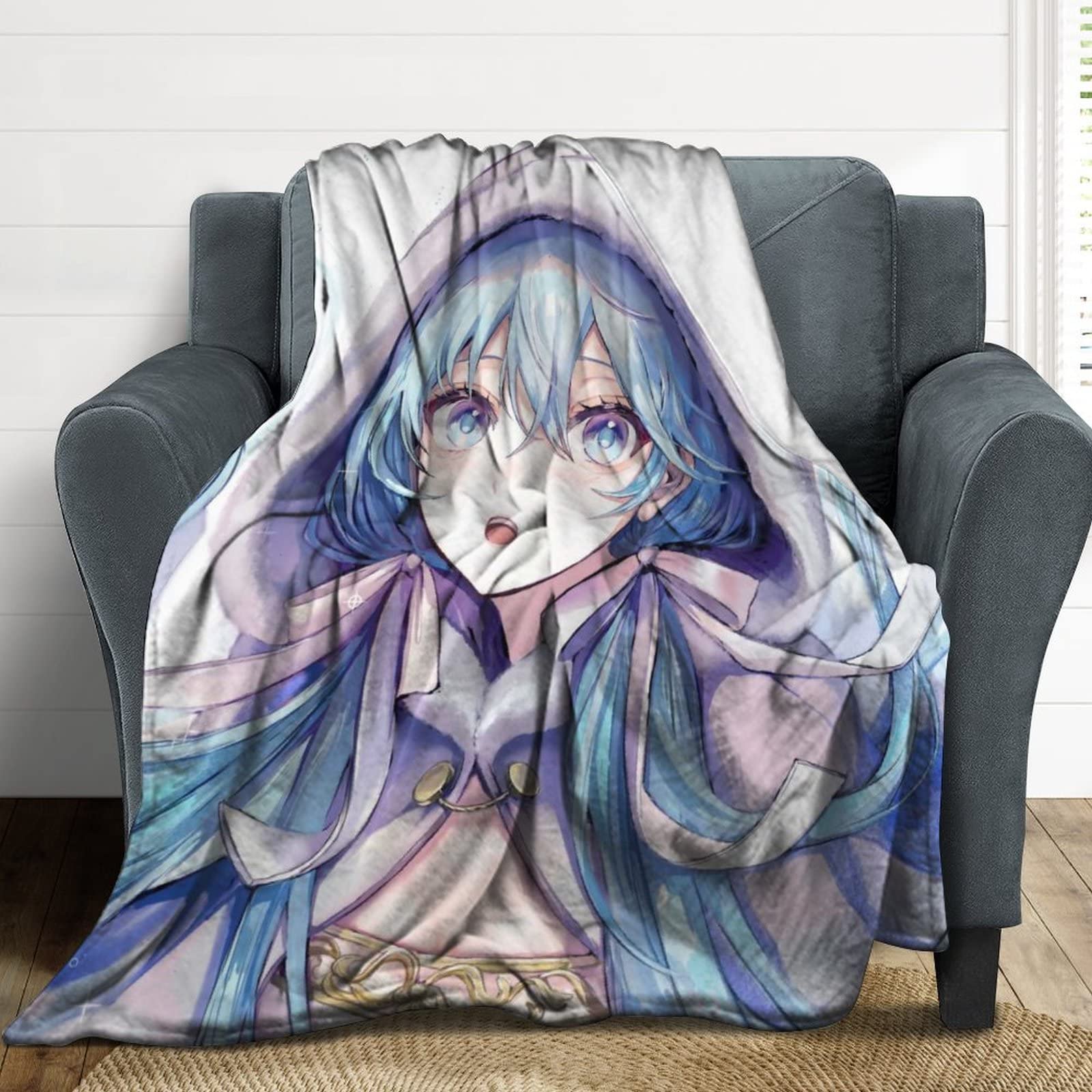 Amazon｜毛布 ブランケット 初音ミク (5) もうふ かわいい 大判 防寒