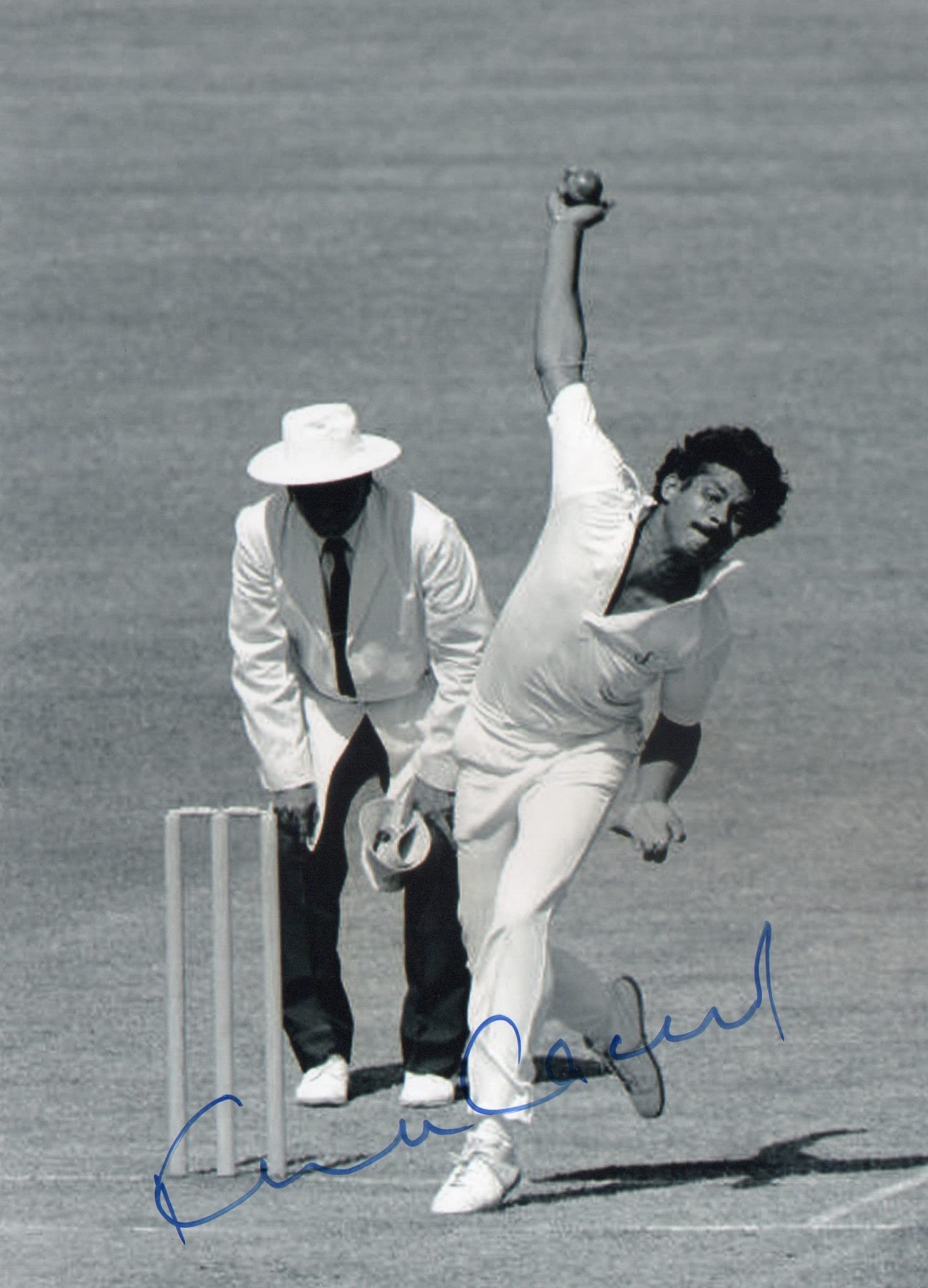 5x7 Inches Original Autographed Photo of Indian Cricketer Kirti Azad-image-48