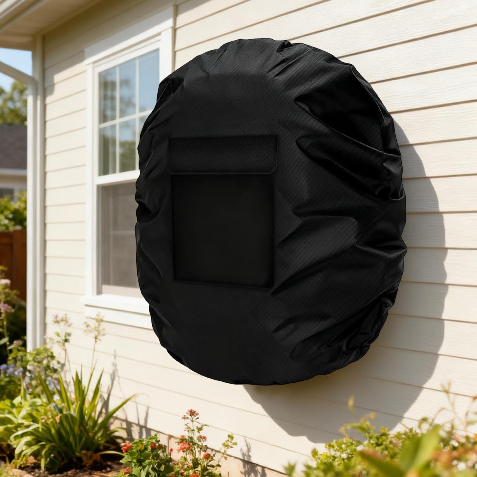 Cubierta para Manguera de Jardín,Protector Impermeable De Pared,Fundas De Manguera De Agua Oxford 420D Para Exterior - Para Sol Nieve Cables De Extensión Piscina Exterior Patio