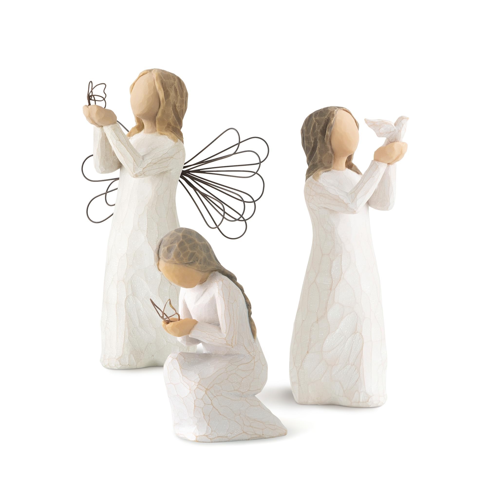 Amazon.com: Willow Tree Quiet Wonder Angel of Freedom and Soar 3