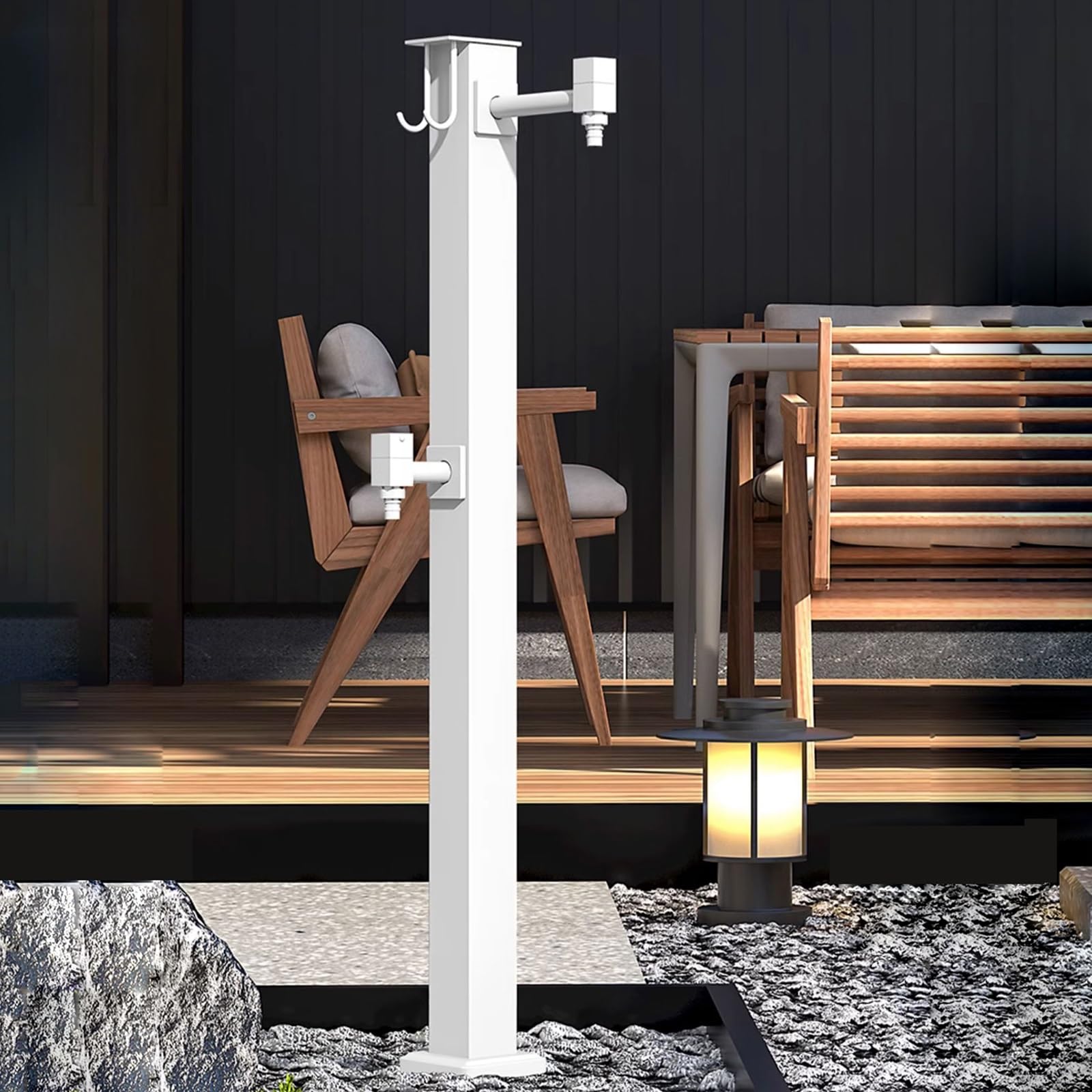 ZYCHSJXA Freestanding Outdoor Faucet Water Column Spigot Frost Free Garden Hose Stand for Use Durable Post Ideal Yard and Patio