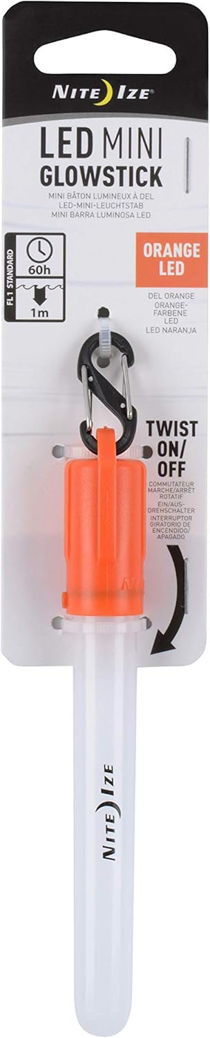 Nite Ize LED Mini Glowstick - Bright, Reusable LED Glowsticks For Compact and Powerful Illumination