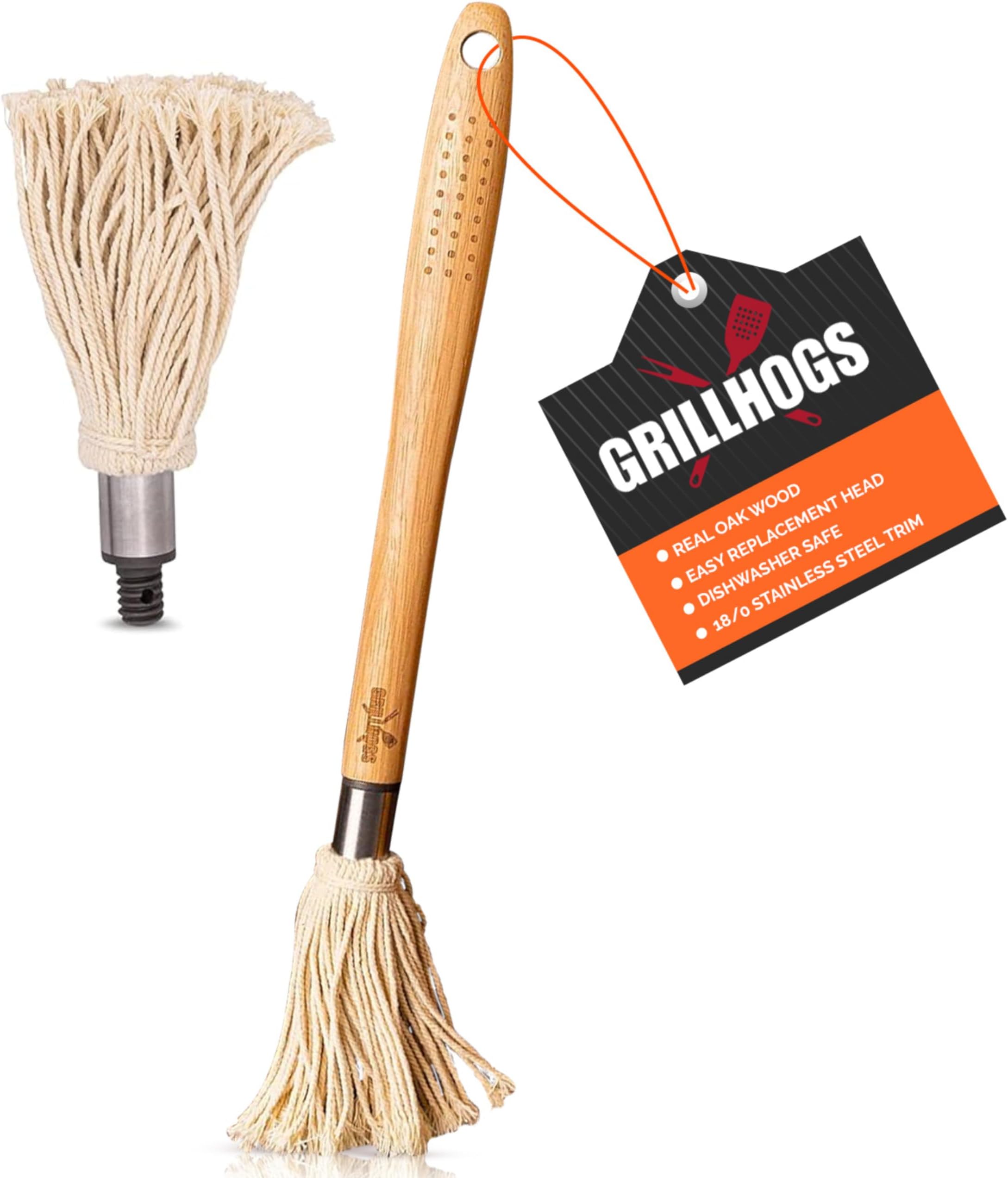 GRILLHOGS 18 inch Basting Mop