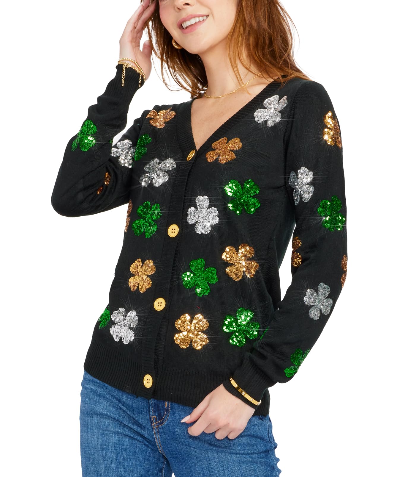 Tipsy Elves Women's St. Patrick's Day Cardigans - Comfy Loungewear for Irish Pride