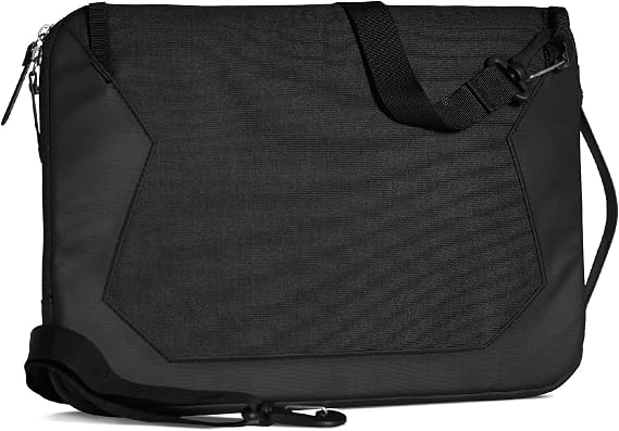 STM Myth Fleece-Lined Laptop Sleeve with Removable Strap for 13 Laptop - Black (stm-114-184M-05)