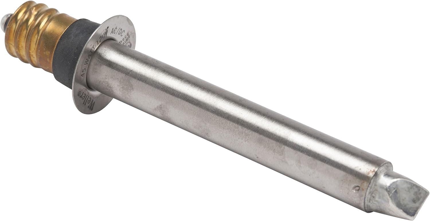 Weller 4039S HEATER,45W,SHORT CHISEL TIP, Black