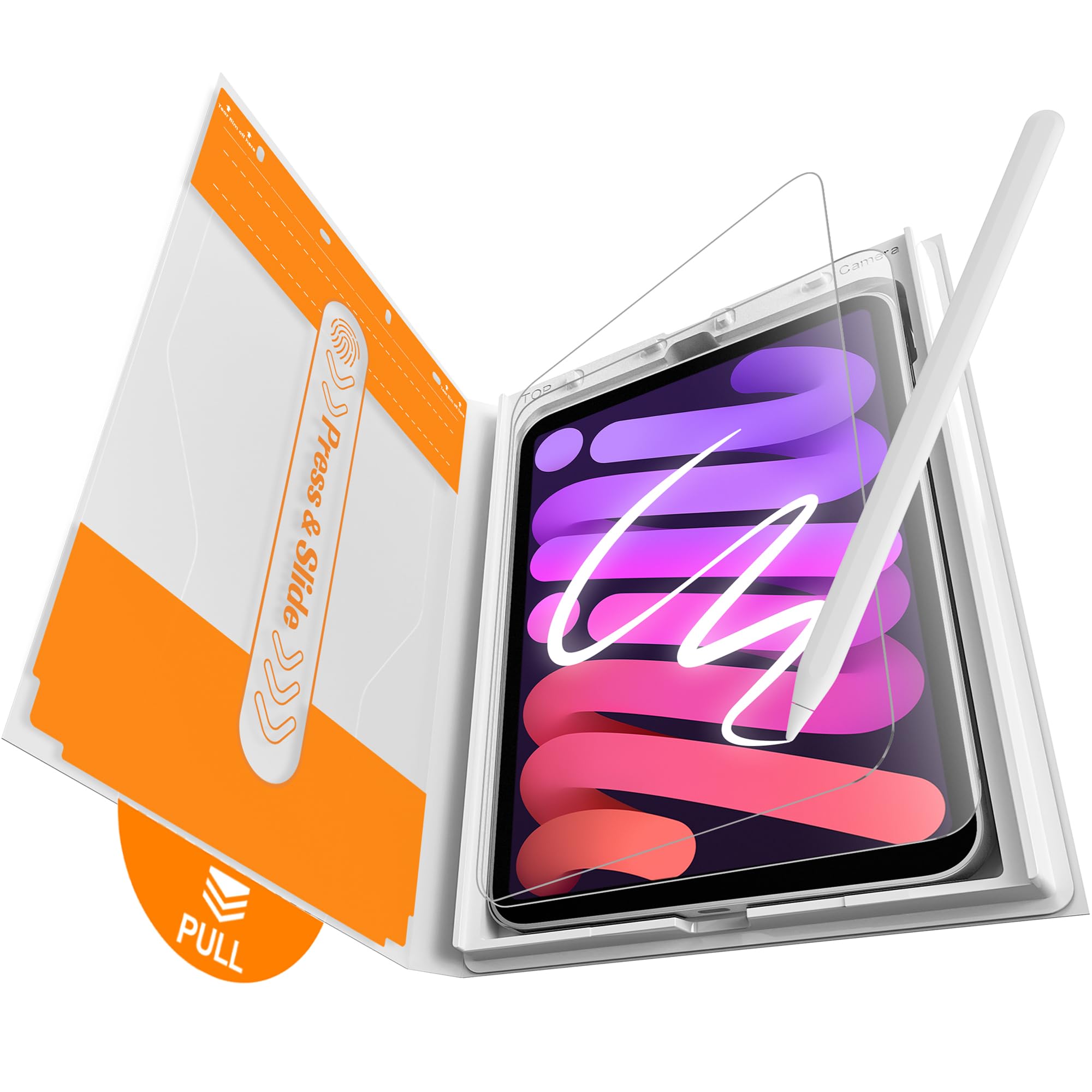 EZ-GLAZ-Paper-feel Glass Screen Protector for iPad Mini 8.3 Inch
