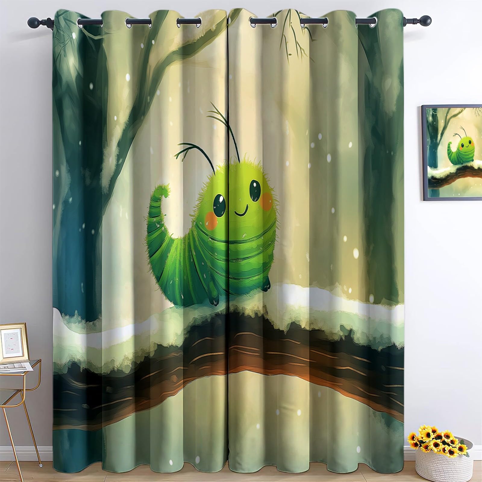Rideaux opaques isolants thermiques pour la chambre de vos enfants