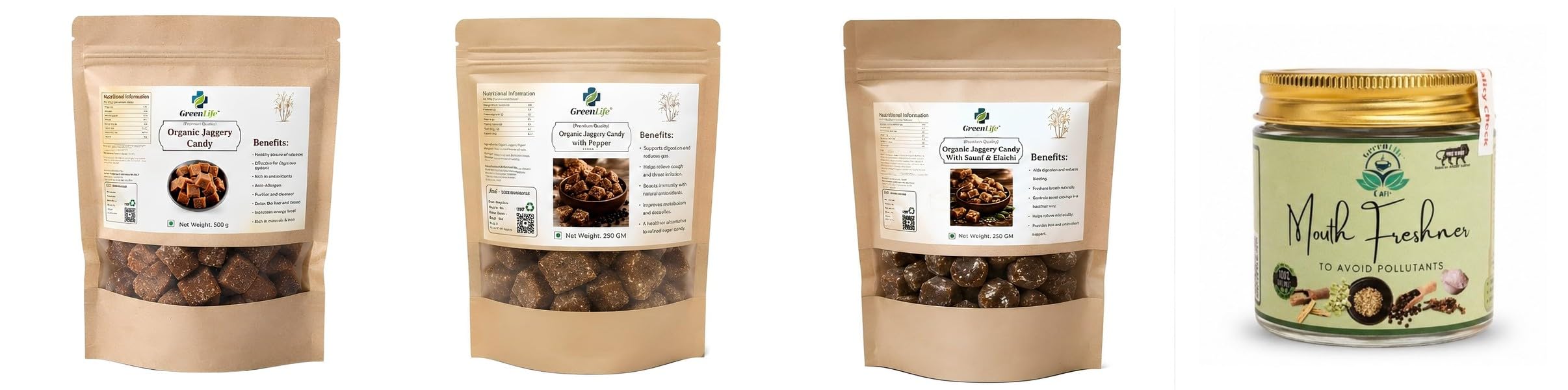 Oats & Onion Chips | Baked | Crispy Flavor | 200gOrganic Jaggery Candy with Pepper 250g | Natural Desi Gur | Traditional Sweet & Spicy Organic-image-44