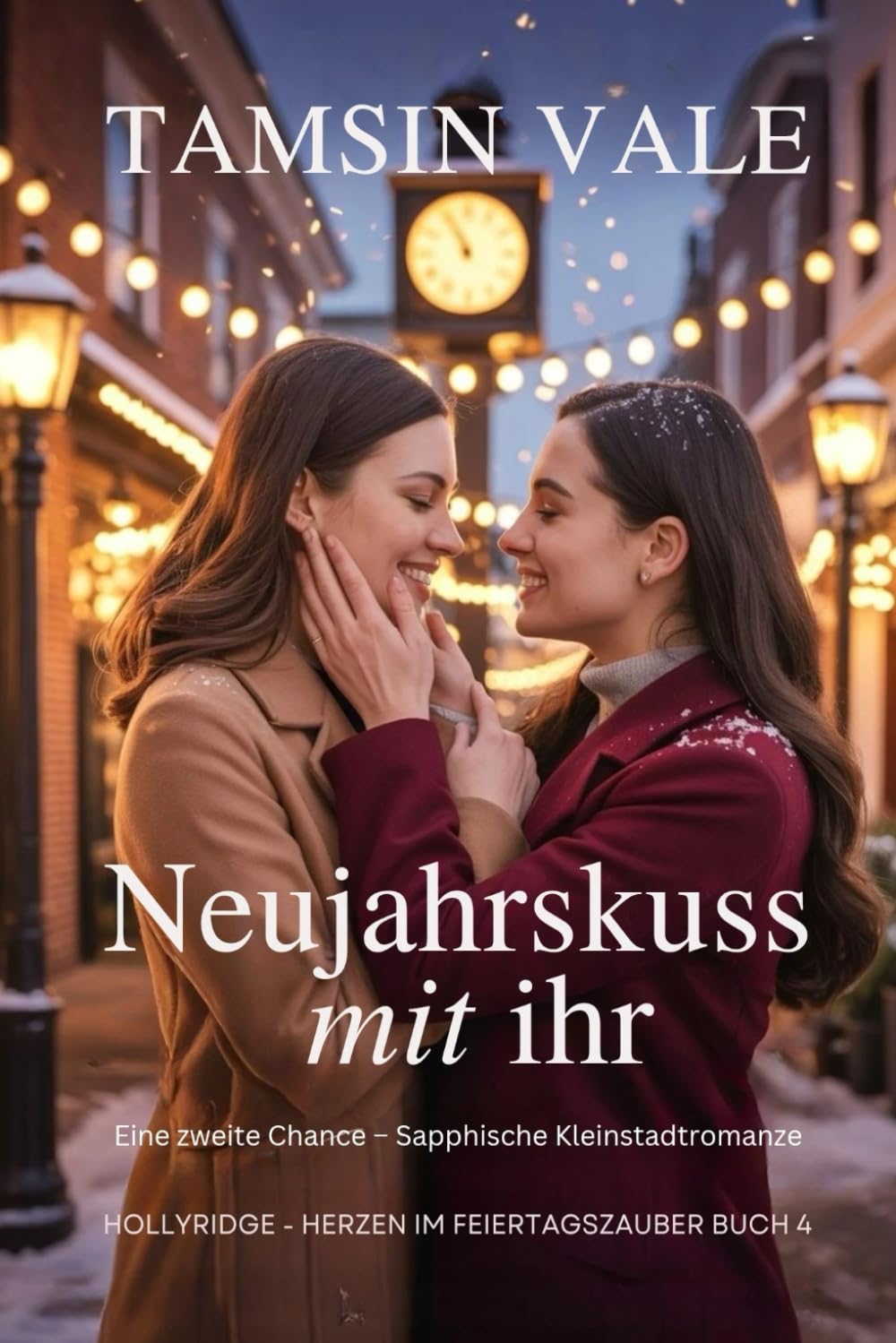 Neujahrskuss mit ihr: Eine zweite Chance – Sapphische Kleinstadtromanze (Hollyridge Holiday Hearts: Eine gefühlvolle sapphische Kleinstadt-Weihnachtsroman-Reihe)