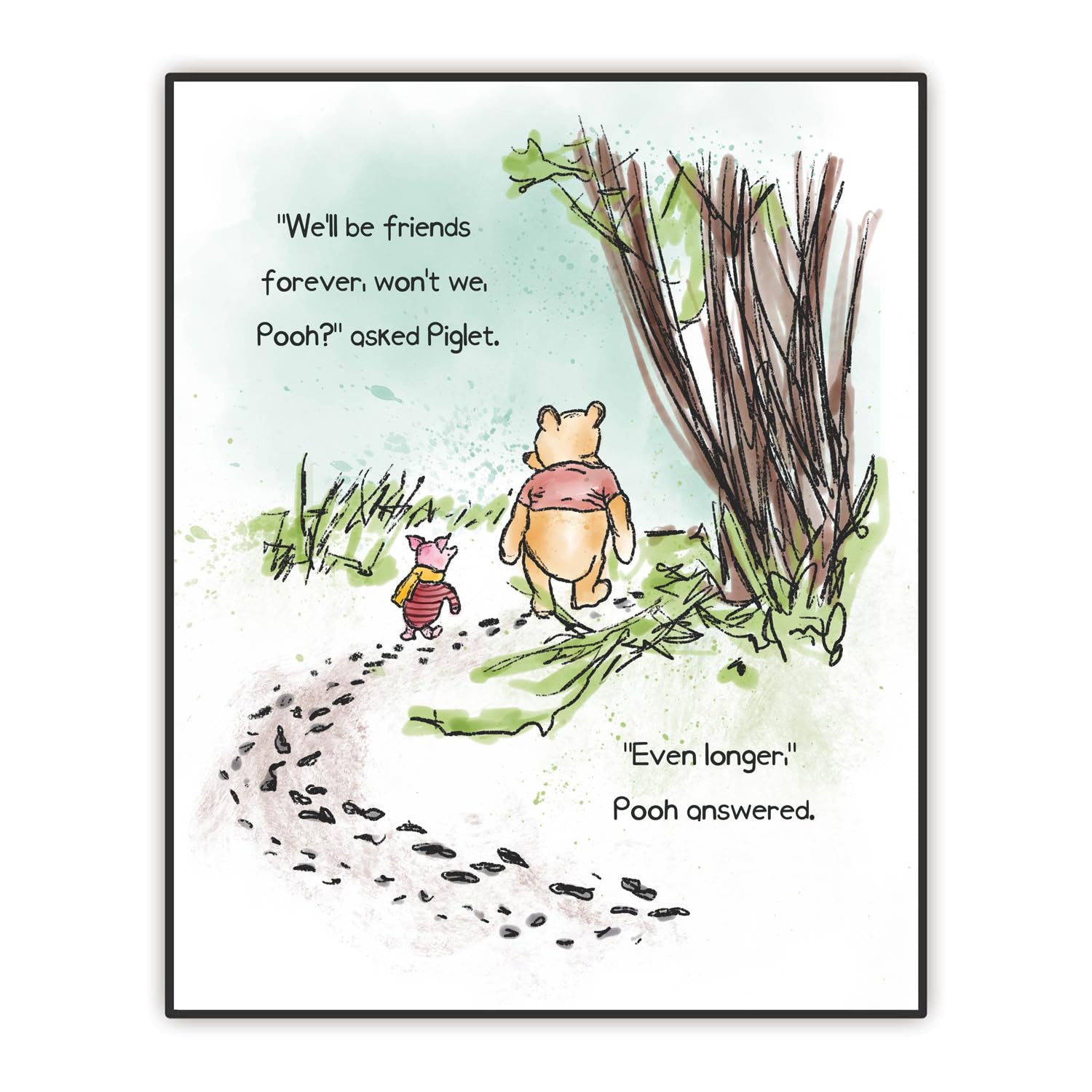 Winnie Pooh Classic Art Prints Nursery Wall Decor Jamaica Ubuy