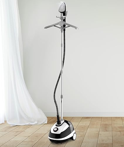 Miniatura 4 de Farberware FFSGSW - Ropa de tamaño completo funciona como reductor de arrugas, desinfectante, control de olores, vaporizador de ropa y limpiador