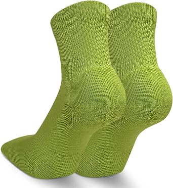 COUVER Unisex Athletic Cushioned Basketball Crew Socks