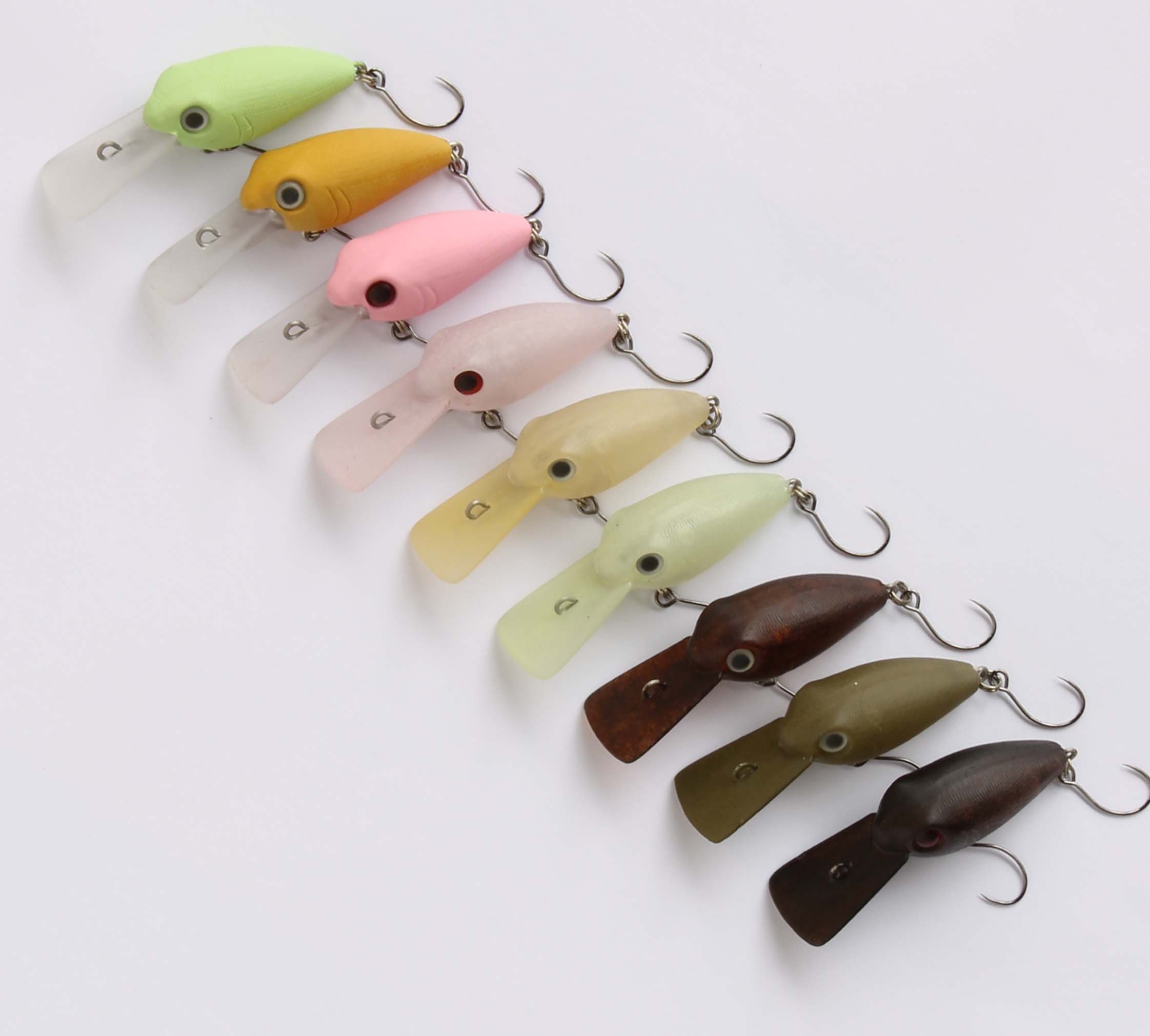 管釣り　クランク Amazon | 9個セット！ RMOFトラウト管釣りクランク (4.0g「つや消し