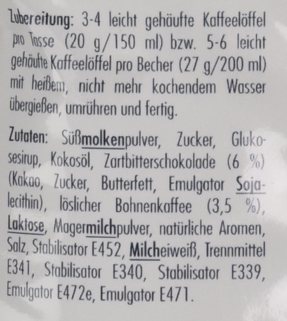 Krüger Fa mit Straccia- tella Cappuccino, 12er Pack (12 x 500 g)