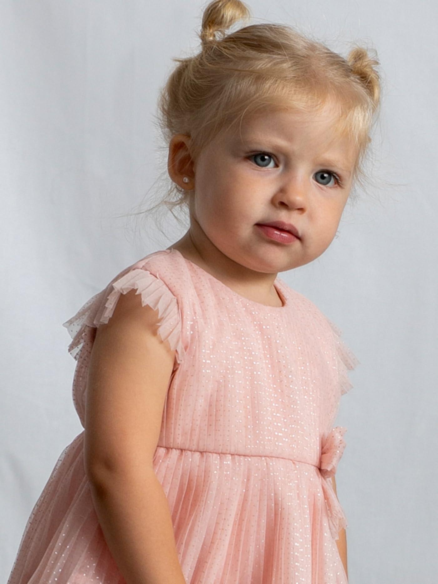 Mayoral Vestido Tul Plisado para bebé niña Blossom