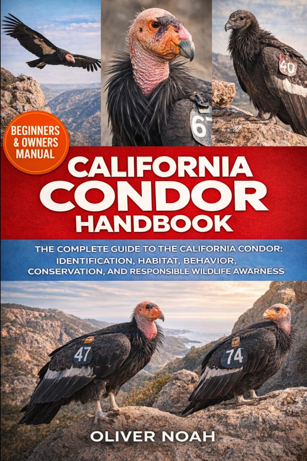 CALIFORNIA CONDOR HANDBOOK: The Complete Guide to the California Condor Identification, Habitat, Behavior, Conservation, and Responsible Wildlife Awareness