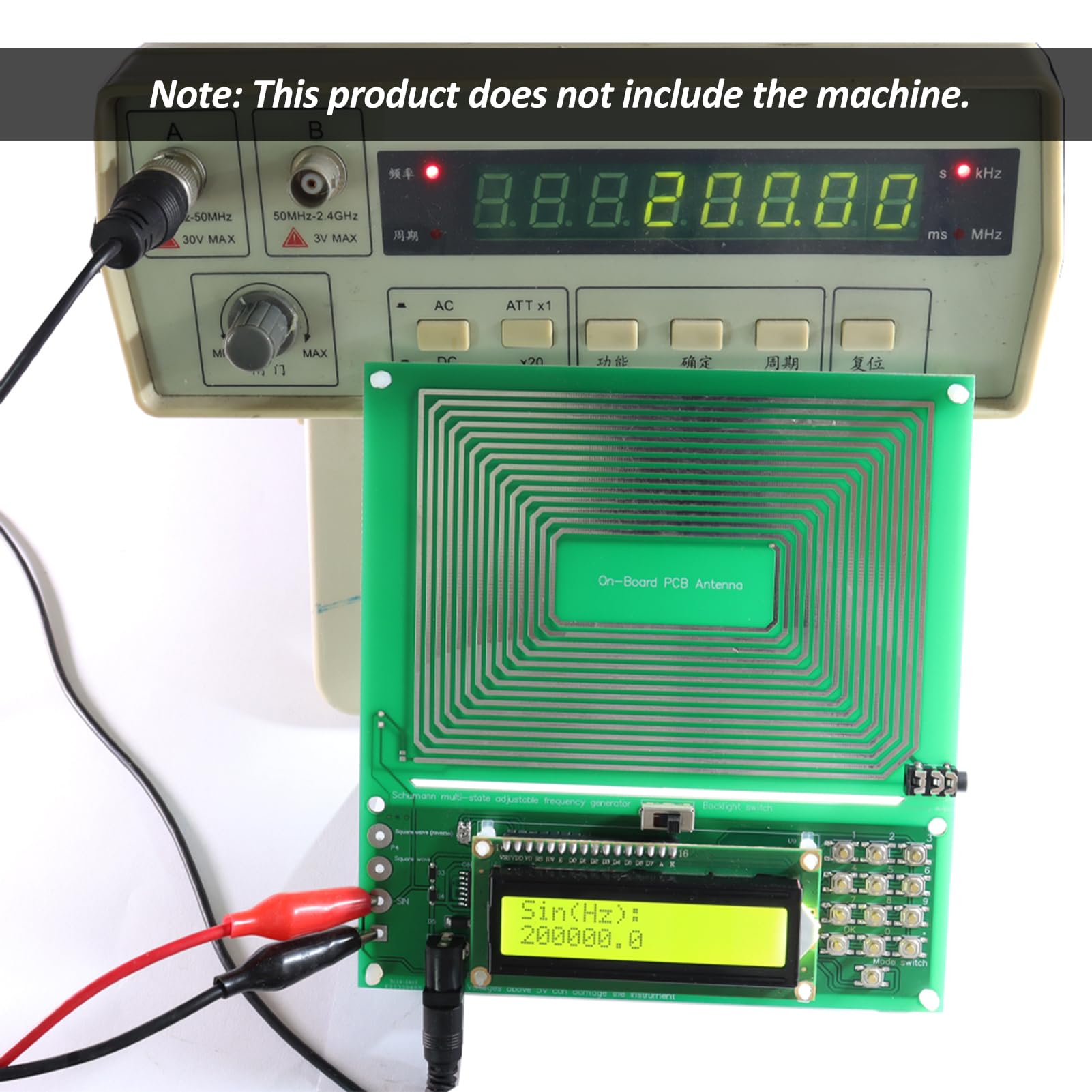 話題のシューマン発生器！！ Amazon.co.jp: シューマン波発生器,DC 5V 調整可能 0.001Hz-200KHz