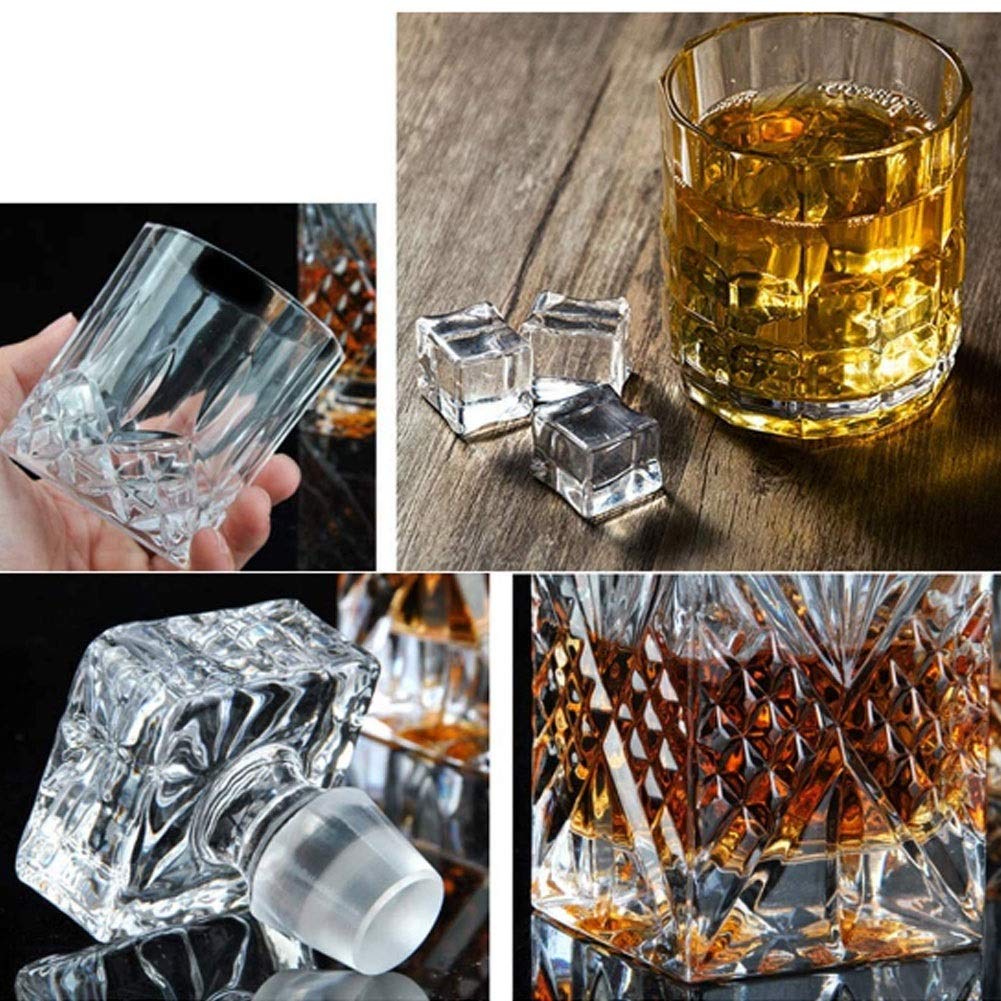 Botellero Estante para vino Soporte para copa de vino Copa de whisky Traje de copa de vino Copa de cristal transparente para el hogar Vino tinto Copa de champán Botella de vino vacía Separador de v