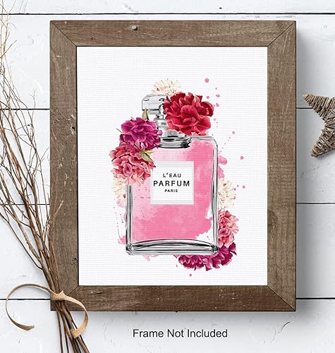 Miniatura 8 de High Fashion Design Wall Art Poster - Glam Decor - Perfume Bottle - Boho-chic Shabby chic Designer Haute couture - Gift for Fashionista Woman Wife