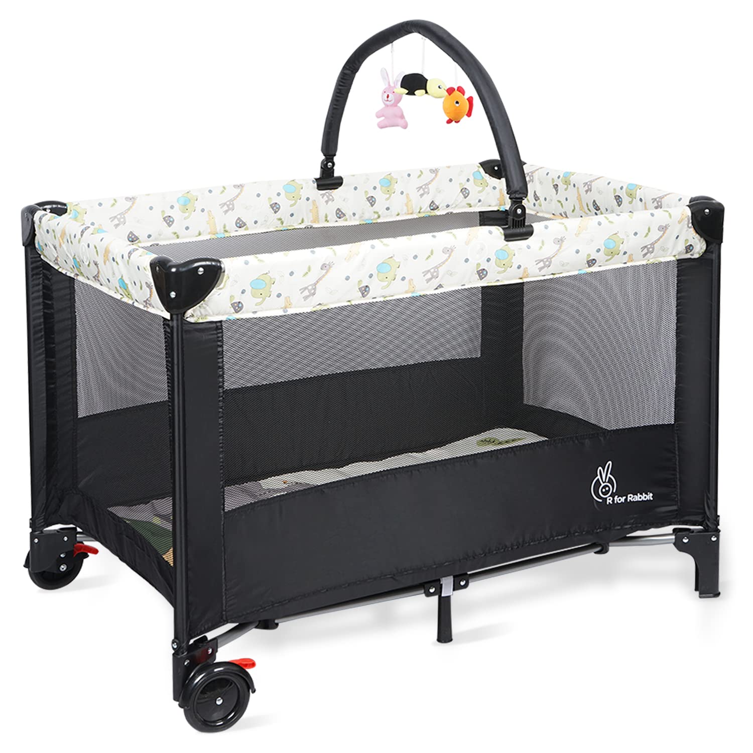 Buy R for Rabbit Hide and Seek Elite Baby Cot Bed Folding & Convertible