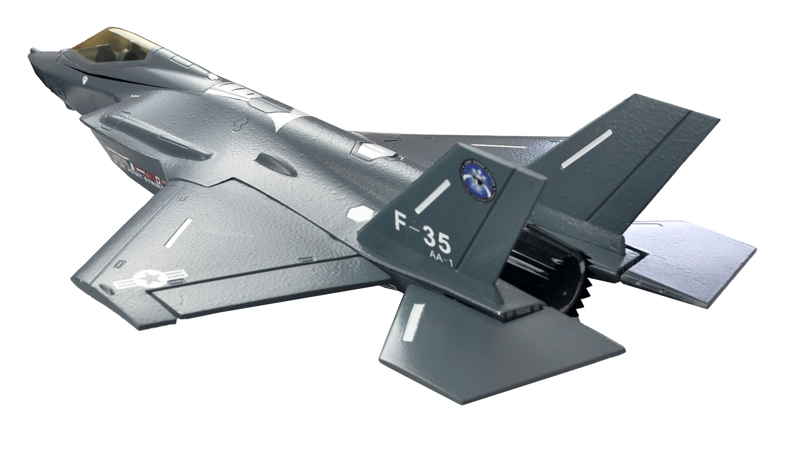 Amewi AMXFlight F-35 Jet EPO PNP grigio RC telecomandato