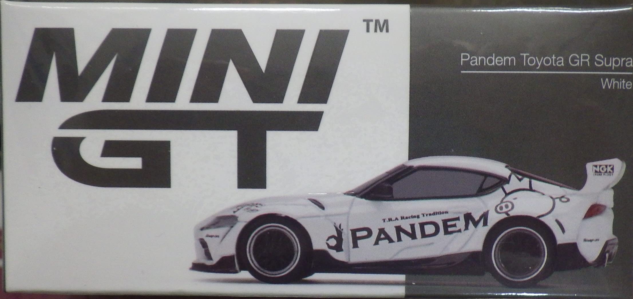 Amazon | MINI GT 1/64 Pandem トヨタ GR スープラ V1.0 ホワイト 左