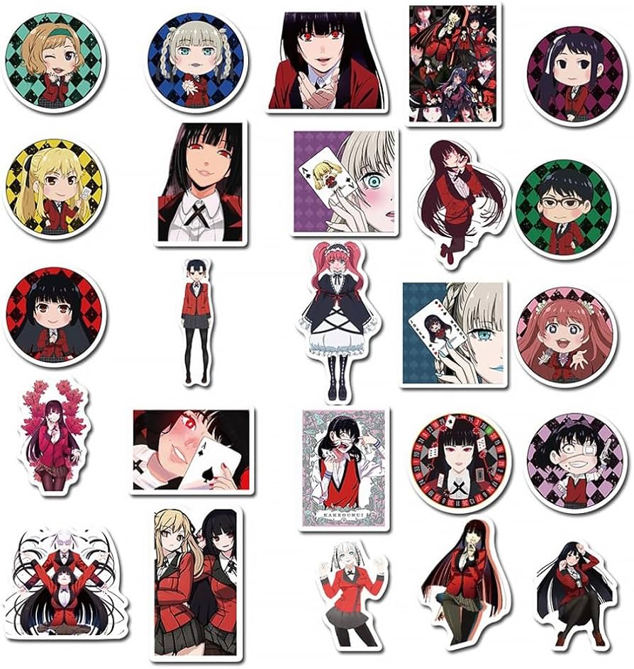 Amazon.co.jp: TUooy(はゐ) 50枚賭ケグルイステッカー防水シールセット Amazon.co.jp: TUooy(はゐ) 50枚賭ケグルイステッカー防水シールセット