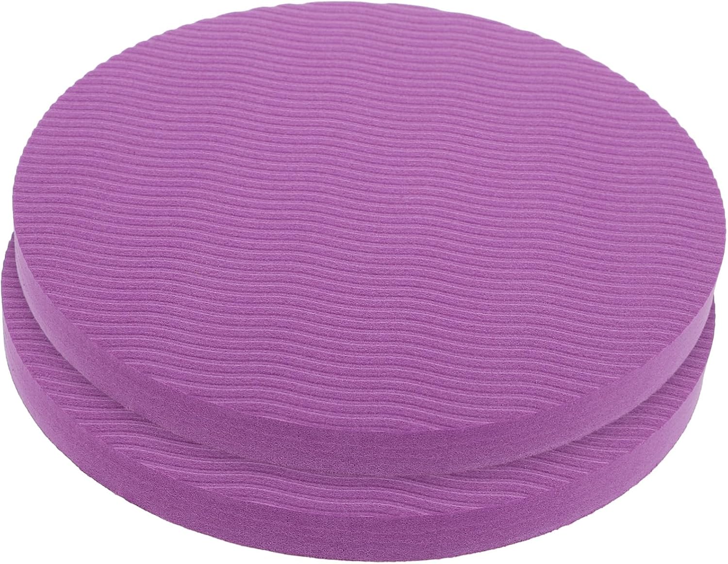 Garneck 2Pcs Yoga Kneeling Pad with Non Slip Tpe Surface Fitness Support Cushion for Knee and Elbow Protection Lightweight Durable Exercise Mat Supplement for Yoga and Stretching