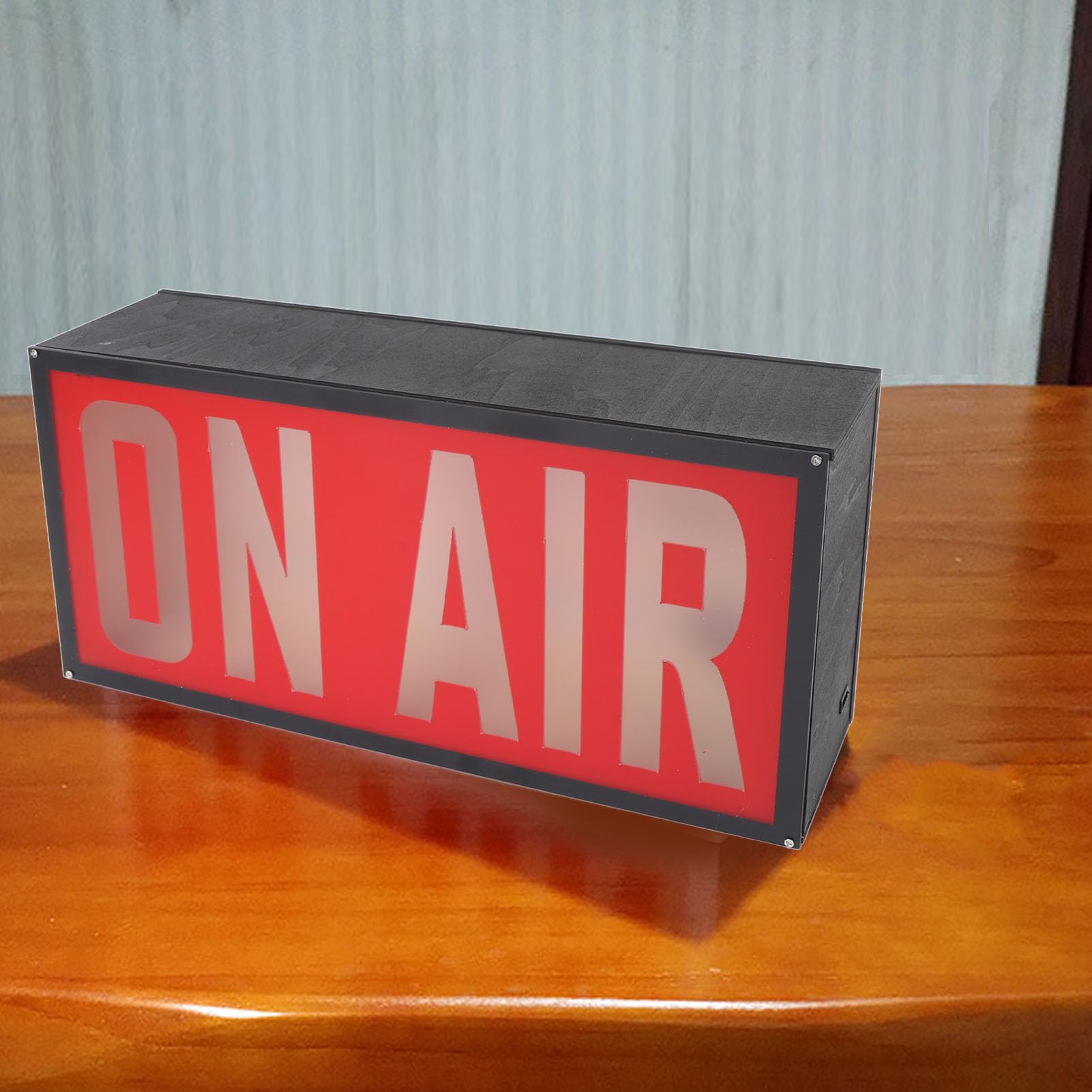 Auf Air Neon Schild, USB Powered on Air LED Light Box, Podcast Decorative Signs, Auf Luftschild für Live -Studio -Aufnahmebereicheraum Runding Room Music Studio Schlafzimmer
