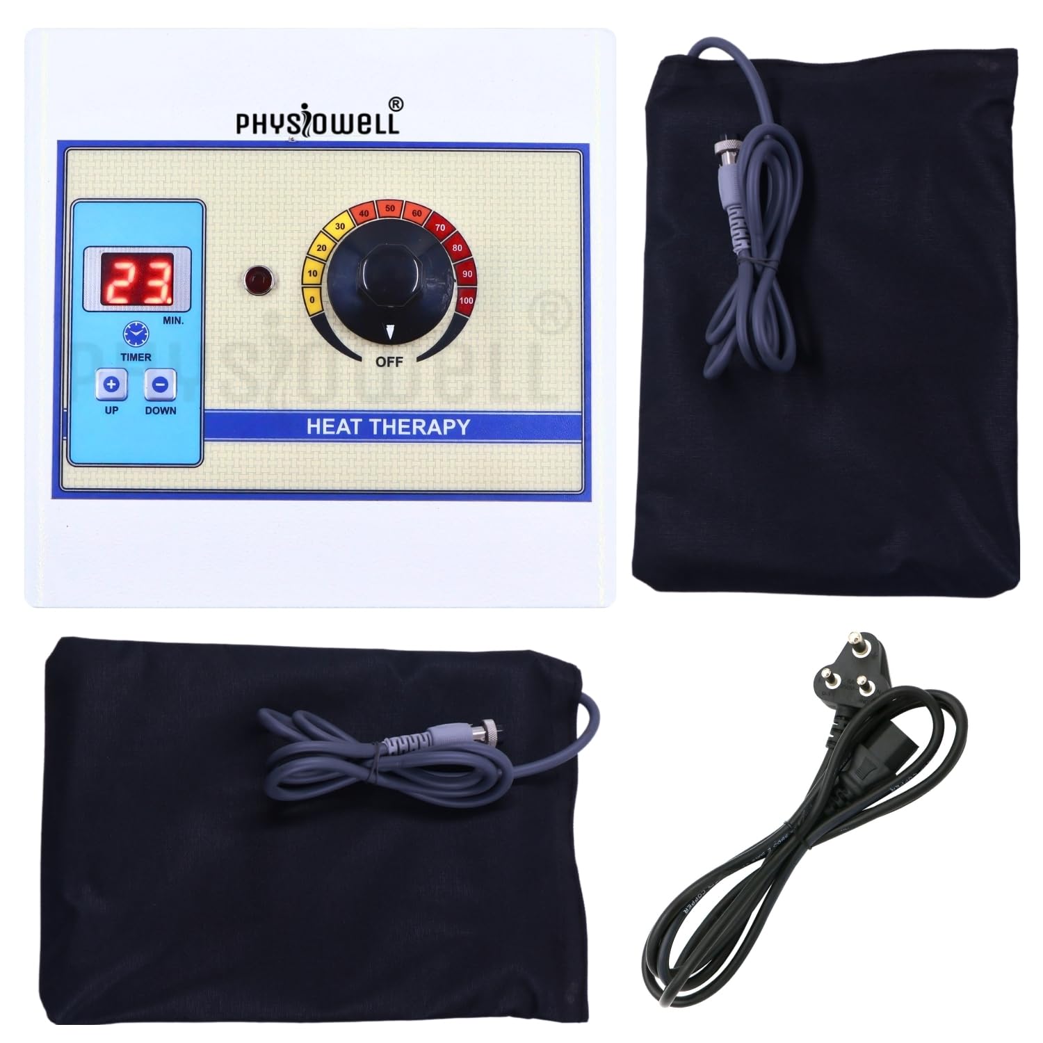 Physiowell Physiotherapy Machine Deep Heat Therapy Machine Slimmer Shaper for Women 2 Channel Therapy Slimming Machine for Belly Fat with one Year Warranty-image-46