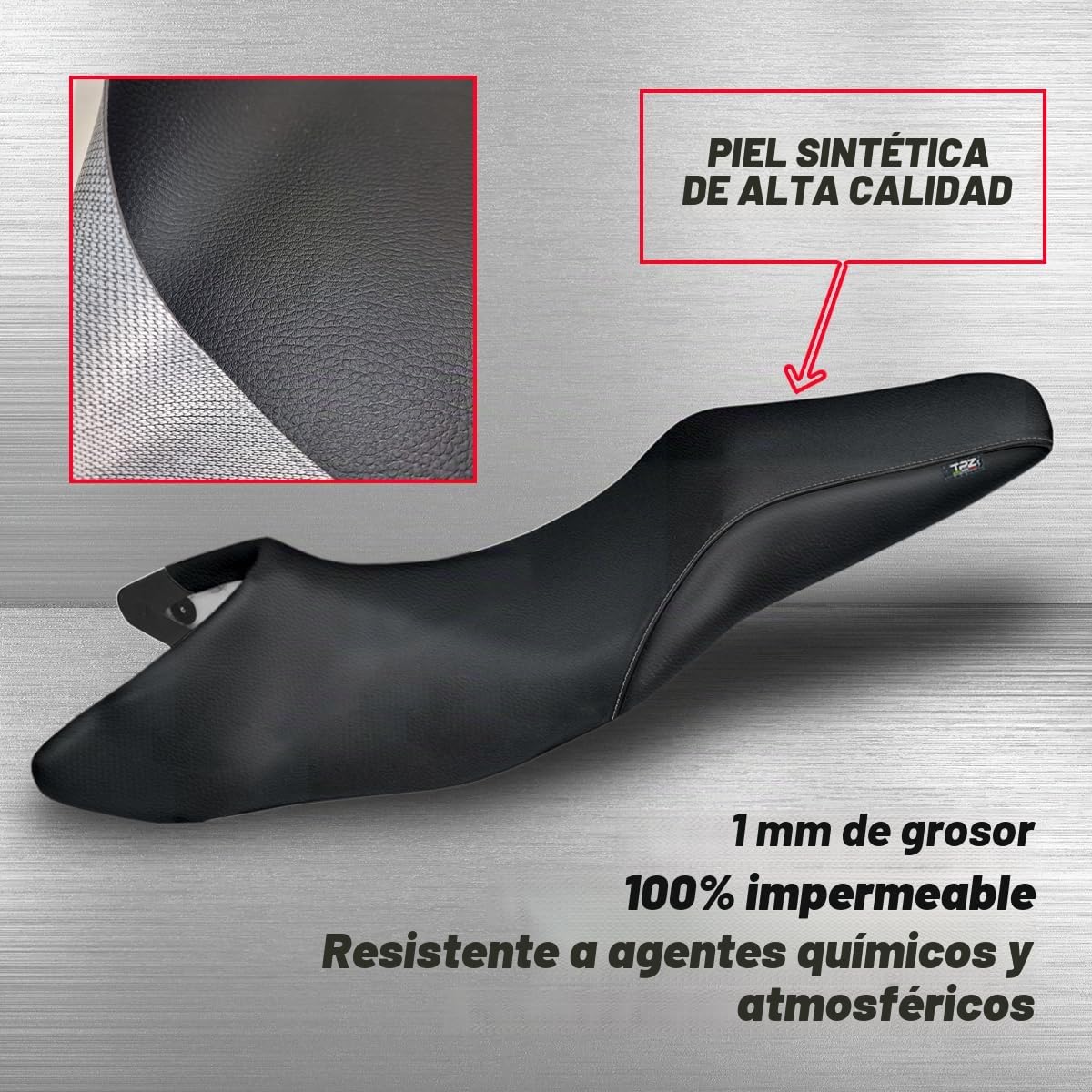 Funda de sillín compatible con GSR 600 2006/2011 – Piel sintética de alta calidad