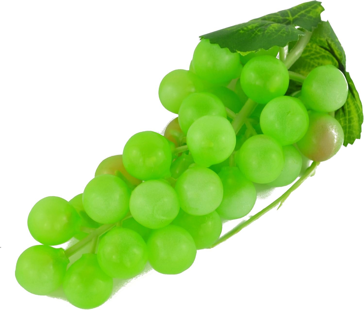 4 Bunches of Artificial Green & Purple Grape Cluster Simulation Fake Fruit Home House Kitchen Party Decoration Lifelike - 2 Colors