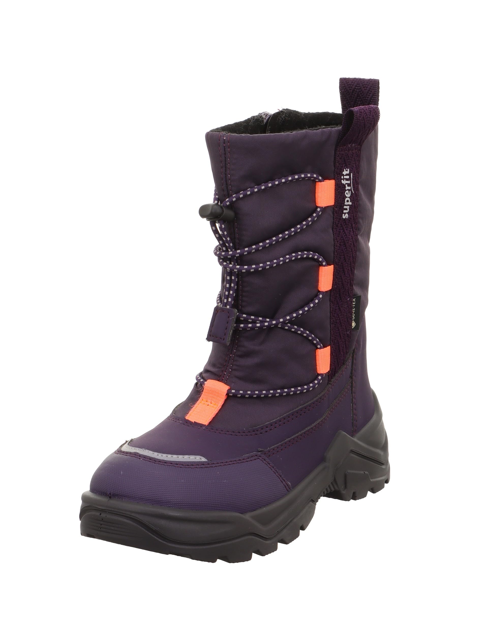 Superfit Girl's SNOW MAX warm gefütterte Gore-Tex Stiefel, LILA 8500