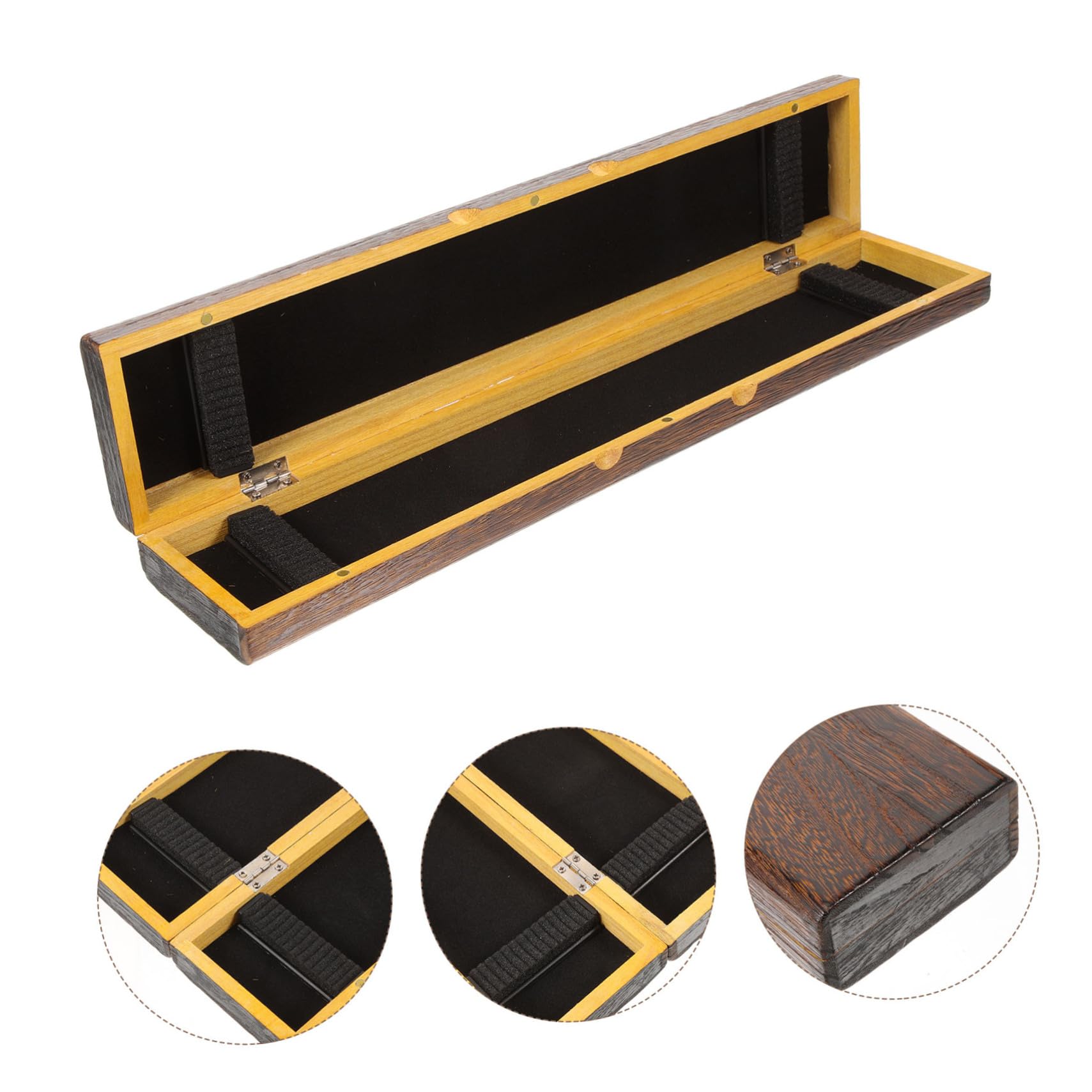 HEMOTON Lot De 5 Boîtes De Rangement En Bois Pour Leurres De Pêche