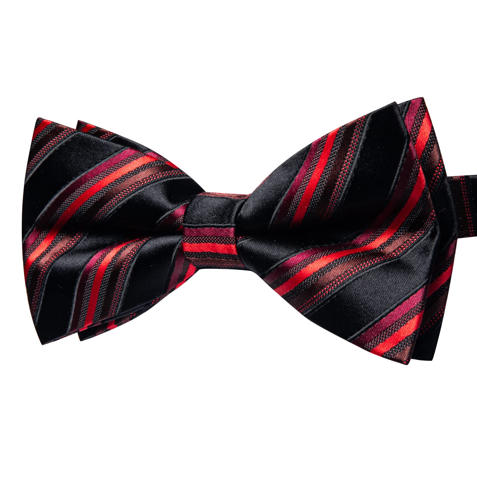 YourTies Bow Ties for Men Pre-Tied Adjustable Bow Tie Coloful Satin Bowtie