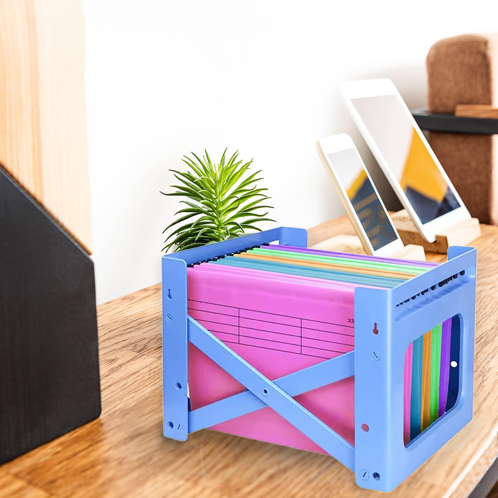 Cartelline Sospese A4 - 25 Pezzi In Polipropilene Con Etichette | Per Ufficio, Scuola, Casa - Foto 3