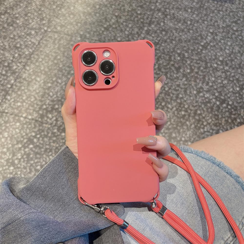 Coque antichoc iPhone 13 Pro Max résolvant les chutes avec son cordon rouge - 6